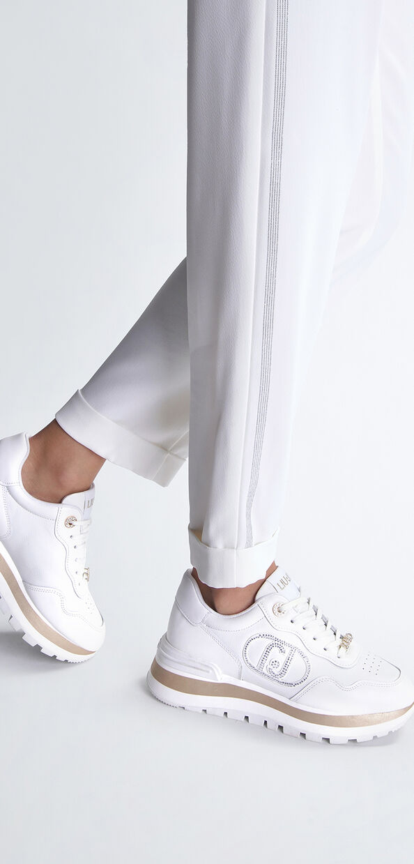 Liu Jo Sneakers bianche in pelle